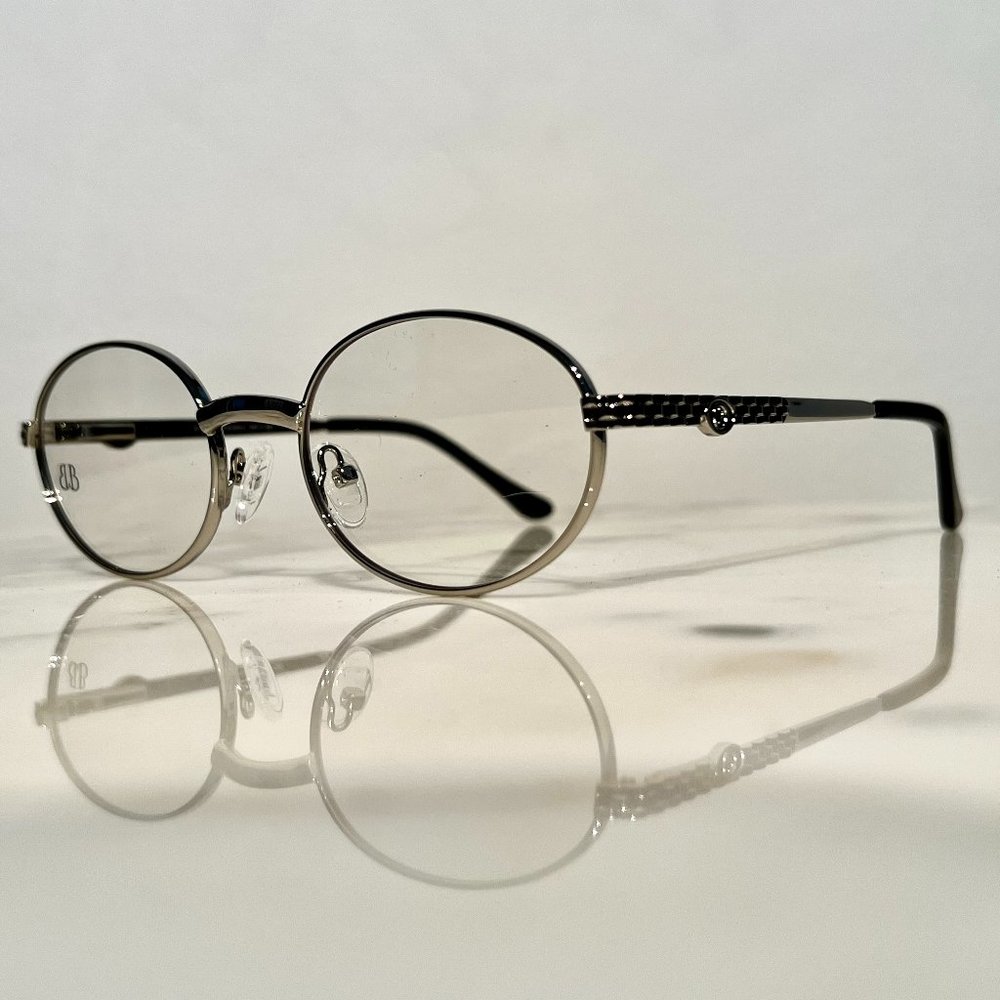 Bonano Portofino Jubilee White Gold Frames Sunglasses Glasses Vintage - Picture 3 of 8